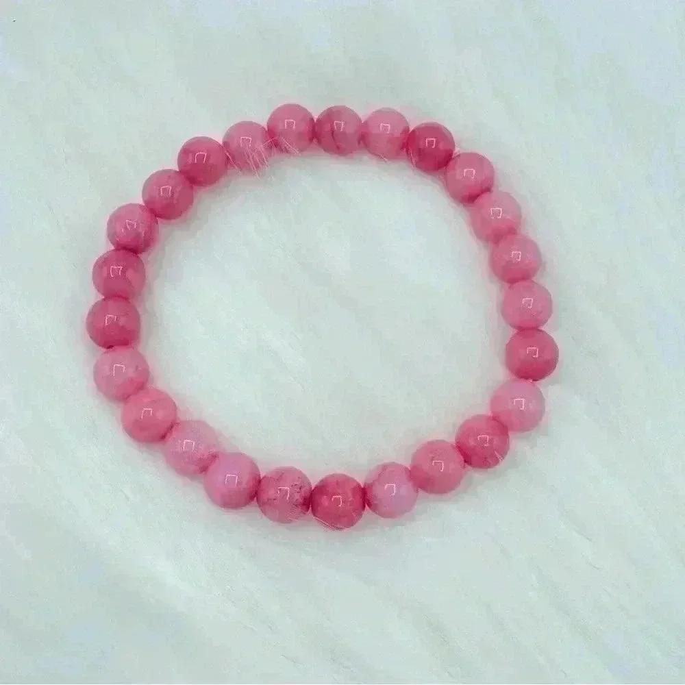 Rosemarie Rose Stone Bracelet